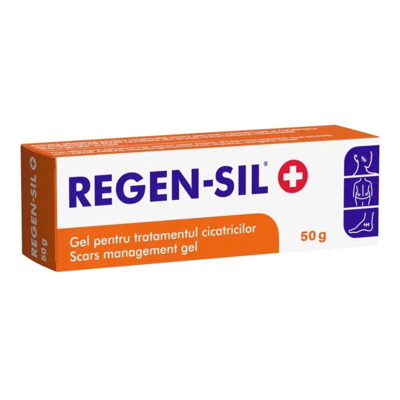 Regen-Sil gel pentru tratamentul cicatricilor, 50 g, Look Ahead RO Livrare rapidă
